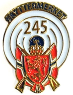 SKYTTERNÅL 245P POSE AV 10 STK