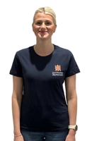 DFS T-skjorte Dark Navy, dame