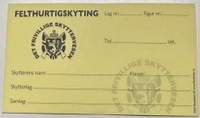 SKYTEKORT FELTHURTIG  100 STK