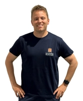 DFS T-skjorte Dark Navy, herre