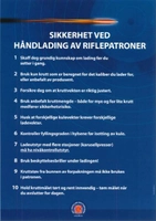 Sikkerhet ved lading av riflepatroner