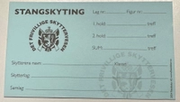 SKYTEKORT STANGSKYTING 100 PK
