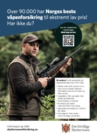 Plakat våpenforsikring
