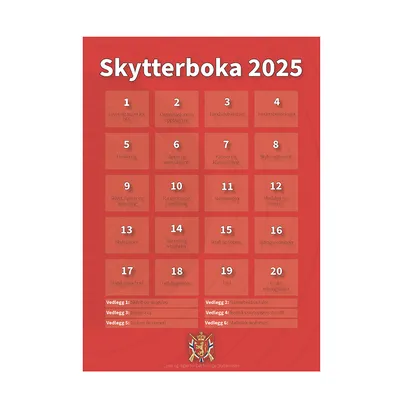Skytterboka 2025 er nå publisert
