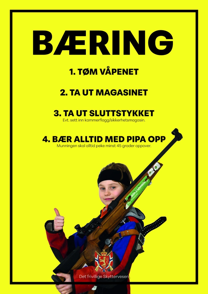 Plakat bæring av våpen