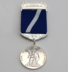 Den norske skyttermedalje sølv