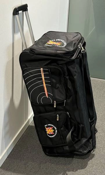 SKYTTERBAG MED HJUL