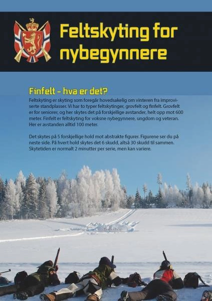 Feltskyting for nybegynnere